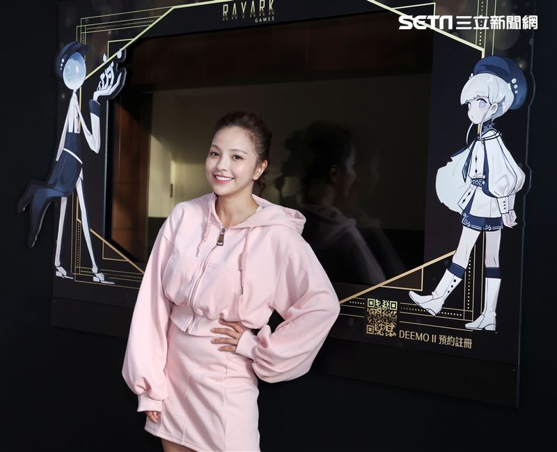 凱希金鐘入圍三立新聞網專訪。（記者邱榮吉/攝影）