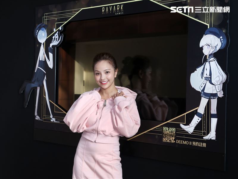 凱希金鐘入圍三立新聞網專訪。（記者邱榮吉/攝影）