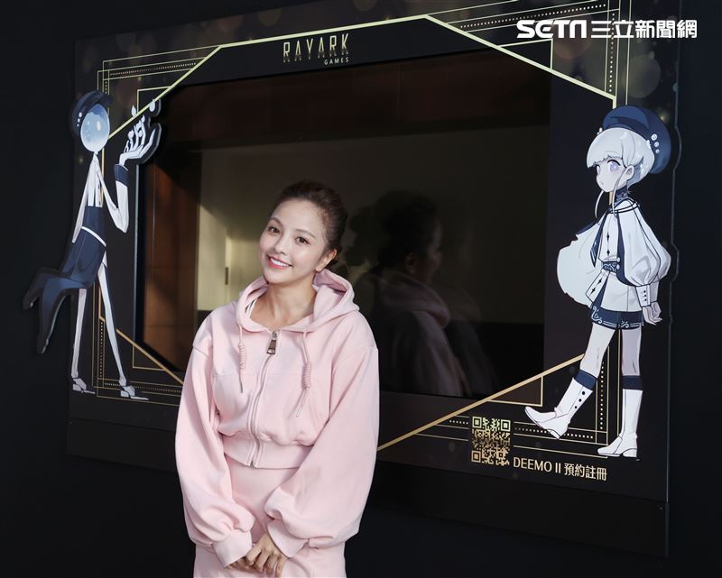 凱希金鐘入圍三立新聞網專訪。（記者邱榮吉/攝影）