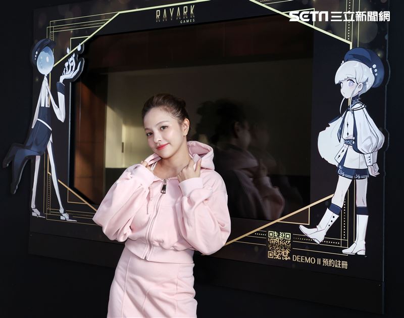 凱希金鐘入圍三立新聞網專訪。（記者邱榮吉/攝影）