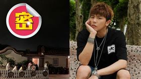  該照片為黃鴻升所攝，真的在空中發現疑似幽浮的光點。（圖／翻攝自卓君澤臉書）