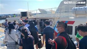 中秋連假綠島、蘭嶼首發船。（圖／記者王浩原攝影）