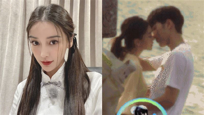 女星擁吻小鮮肉被拍　親密互動全曝光