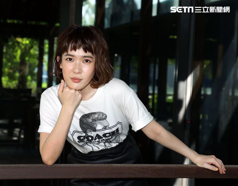 孫可芳金鐘入圍三立新聞網專訪。（記者邱榮吉/攝影）