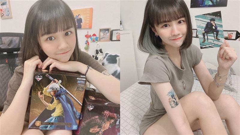 超萌網紅「下身失蹤」洩性感美腿網暈