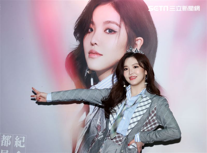 王欣晨數位EP發行記者會。（記者邱榮吉/攝影）