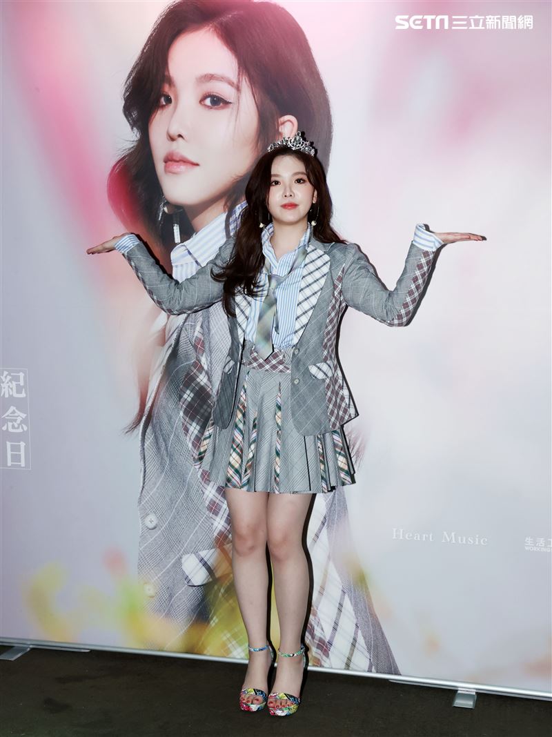 王欣晨數位EP發行記者會。（記者邱榮吉/攝影）