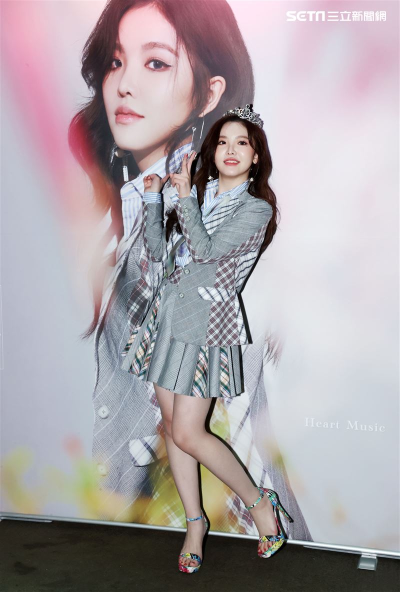 王欣晨數位EP發行記者會。（記者邱榮吉/攝影）