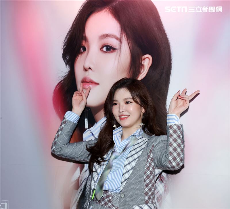 王欣晨數位EP發行記者會。（記者邱榮吉/攝影）