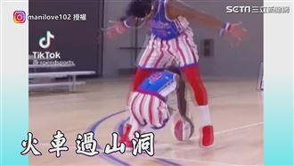 135cm侏儒籃球員　秀必殺技灌籃