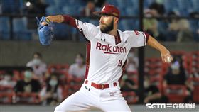 ▲樂天桃猿先發投手歐飛登。（圖／記者劉彥池攝影）
