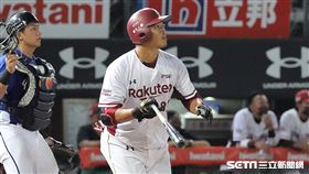 ▲樂天桃猿外野手朱育賢。（圖／記者劉彥池攝影）
