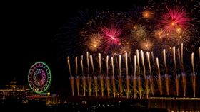 義大皇家酒店,義大天悅飯店,跨年煙火,煙火,跨年,（圖／義大世界提供）