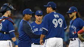 ▲柳賢振2局挨2轟退場！本季最短先發。（圖／路透社／達志影像）