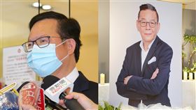 龍劭華靈堂 桃園市長鄭文燦 記者楊澍攝影