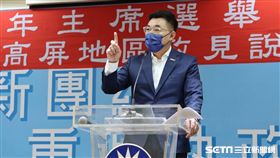 江啟臣、卓伯源、張亞中與朱立倫 圖／國民黨提供