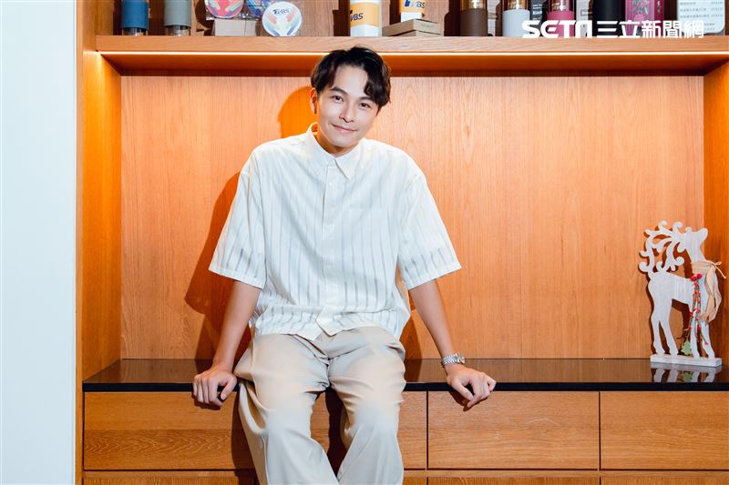 楊銘威三立新聞網專訪。（圖／記者楊澍攝影）