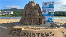 重溫十三部皮克斯經典電影！福隆沙雕藝術季開展（圖／福容大飯店提供）

