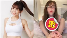 梓梓擁有23吋螞蟻腰及E罩杯的火辣身材。（圖／翻攝自梓梓IG）