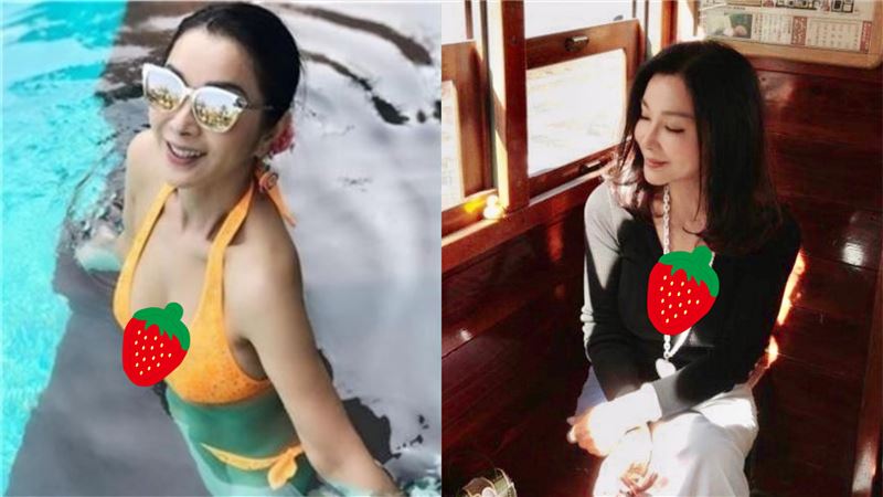 陳美鳳雙手一夾　邪惡視角洩傲人美胸