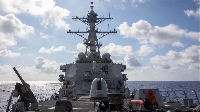 美艦直闖台海　退將預言介入台海戰爭