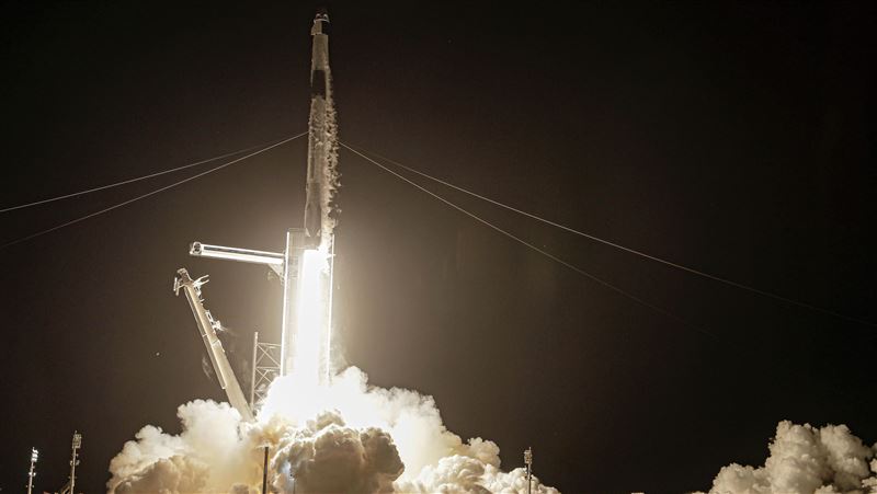 SpaceX平民太空任務圓滿達成