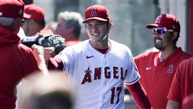 ▲大谷翔平8局飆10K。（圖／美聯社／達志影像）