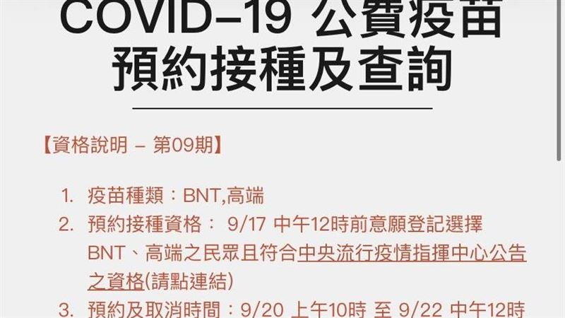 第9輪10點開放預約　記者實測出爐