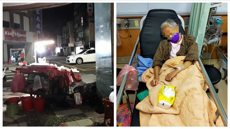 新竹「深夜水果嬤」被撞　千網友集氣
