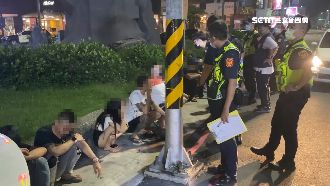 12男女「路口群聚」　警搜出K他命