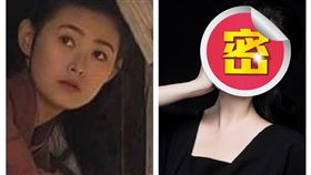 女星王思懿與潘金蓮（組合圖／翻攝自微博）