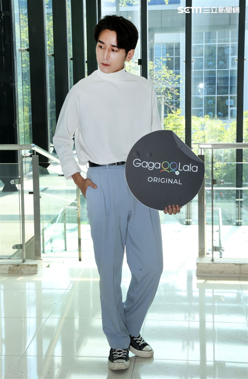 「無邪」演員蟻大點。（記者邱榮吉/攝影）