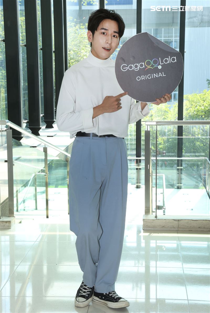 「無邪」演員蟻大點。（記者邱榮吉/攝影）