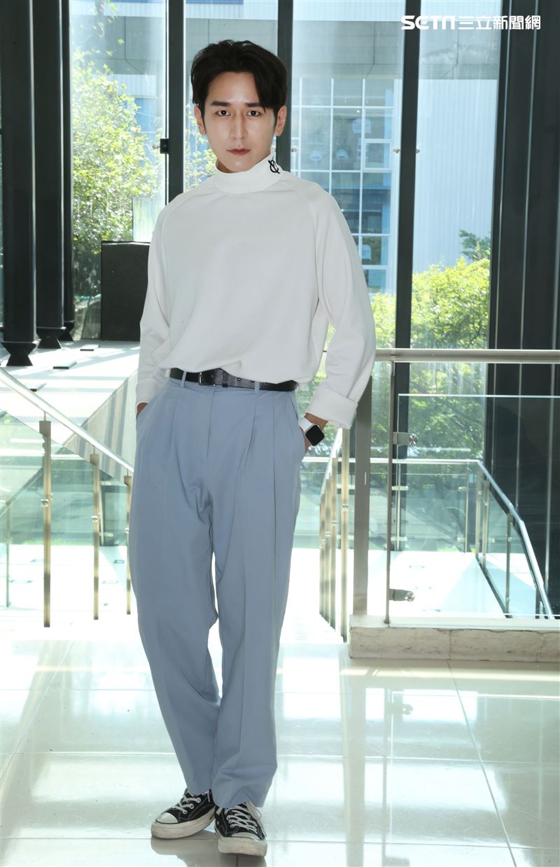 「無邪」演員蟻大點。（記者邱榮吉/攝影）