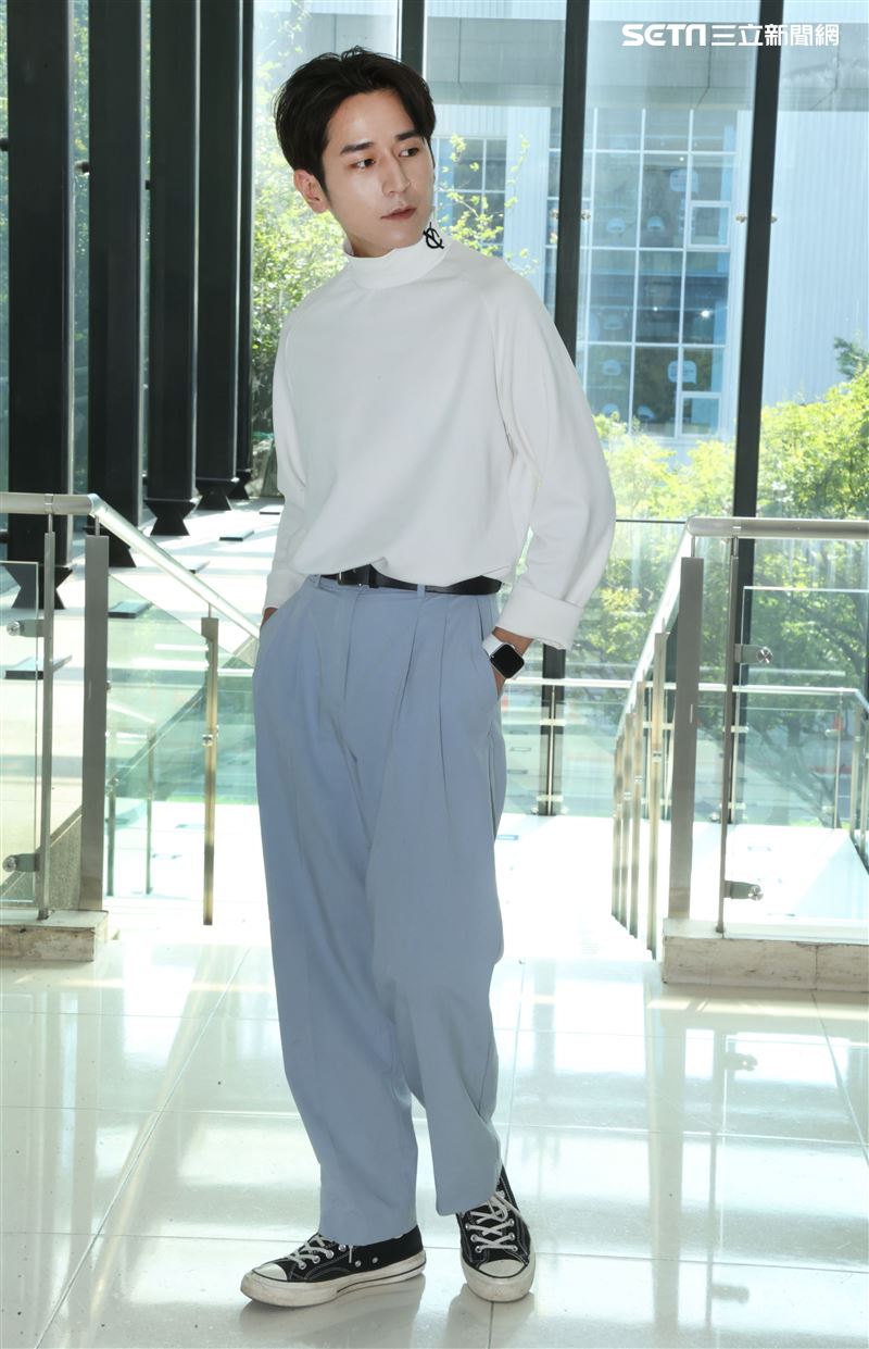 「無邪」演員蟻大點。（記者邱榮吉/攝影）