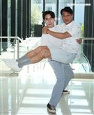 「無邪」演員蟻大點、（右）張得中。（記者邱榮吉/攝影）