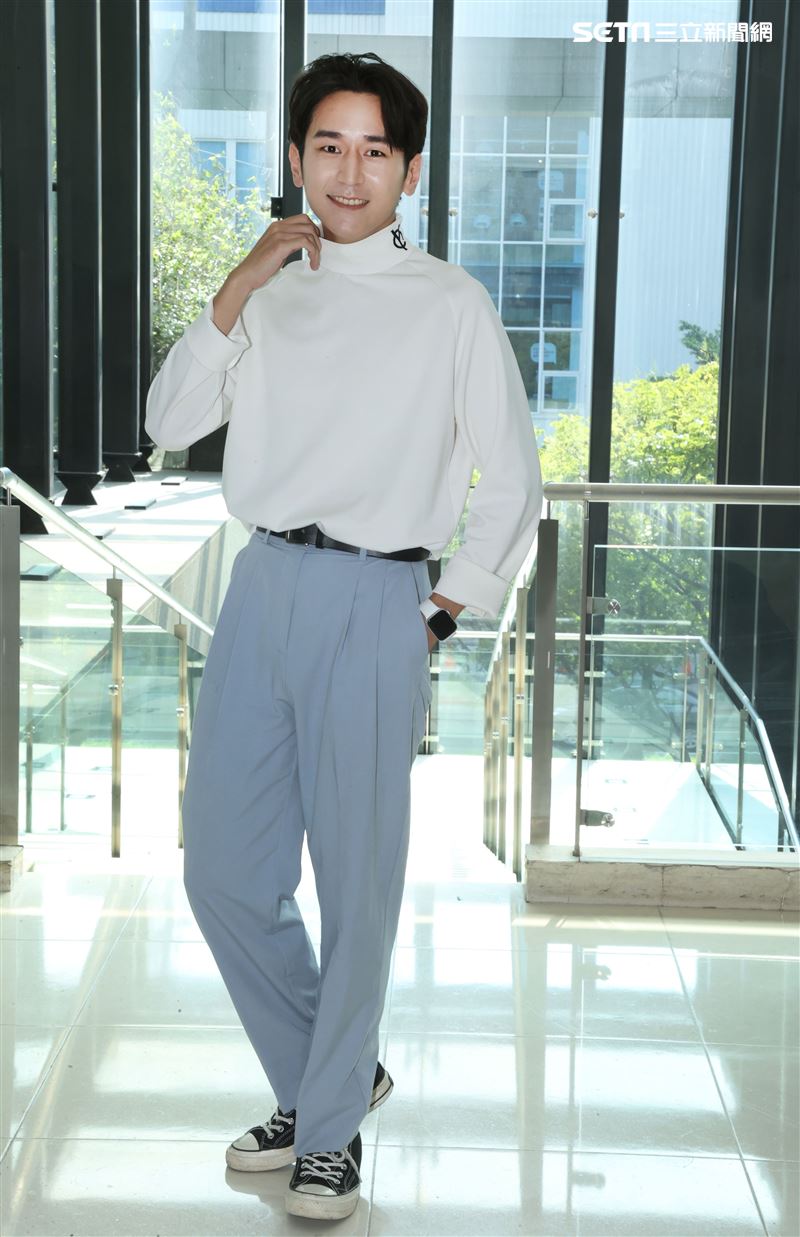 「無邪」演員蟻大點。（記者邱榮吉/攝影）