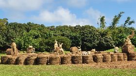 墾丁社頂自然公園動物地景藝術吸睛（3