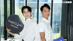 「無邪」演員蟻大點、（右）張得中。（記者邱榮吉/攝影）