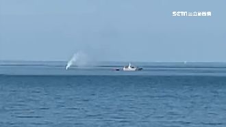 金山戲水烏克蘭男飄外海　陸海空救援