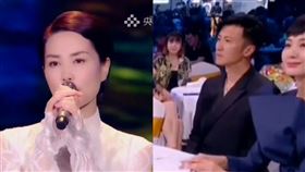 謝霆鋒、王菲。（圖／翻攝自央視）