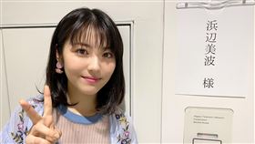 第二名是即將滿20歲的濱邊美波。（圖／翻攝自濱邊美波推特）