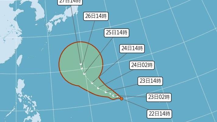 颱風電母估週六前生成　最新路徑曝光
