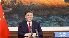 中國國家主席習近平9月21日在北京以視頻方式出席第七十六屆聯合國大會一般性辯論並發表題為《堅定信心共克時艱共建更加美好的世界》談話（圖／翻攝自新華社）