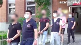 台北市中古車行遭人連開4槍，警方循線逮捕槍手及教唆犯。（圖／翻攝畫面）