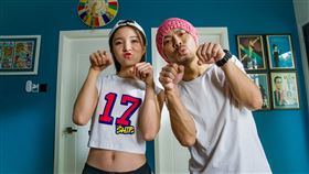 黃明志，小潘潘。(圖／黃明志臉書)