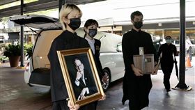 龍劭華二殯火化。（記者洪素津攝影