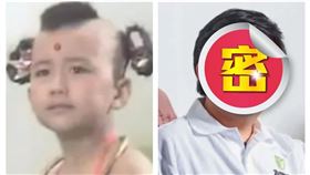 紅孩兒與趙欣培（組合圖／翻攝自百度百科）遮