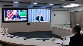 美國總統拜登(Joe Biden)主持「全球武漢肺炎高峰會」，陳建仁，外交部提供