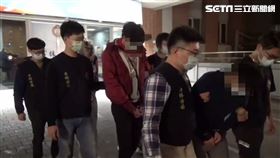 士林分局循線逮捕陳姓藥頭及其張姓女友等3人。（圖／翻攝畫面）